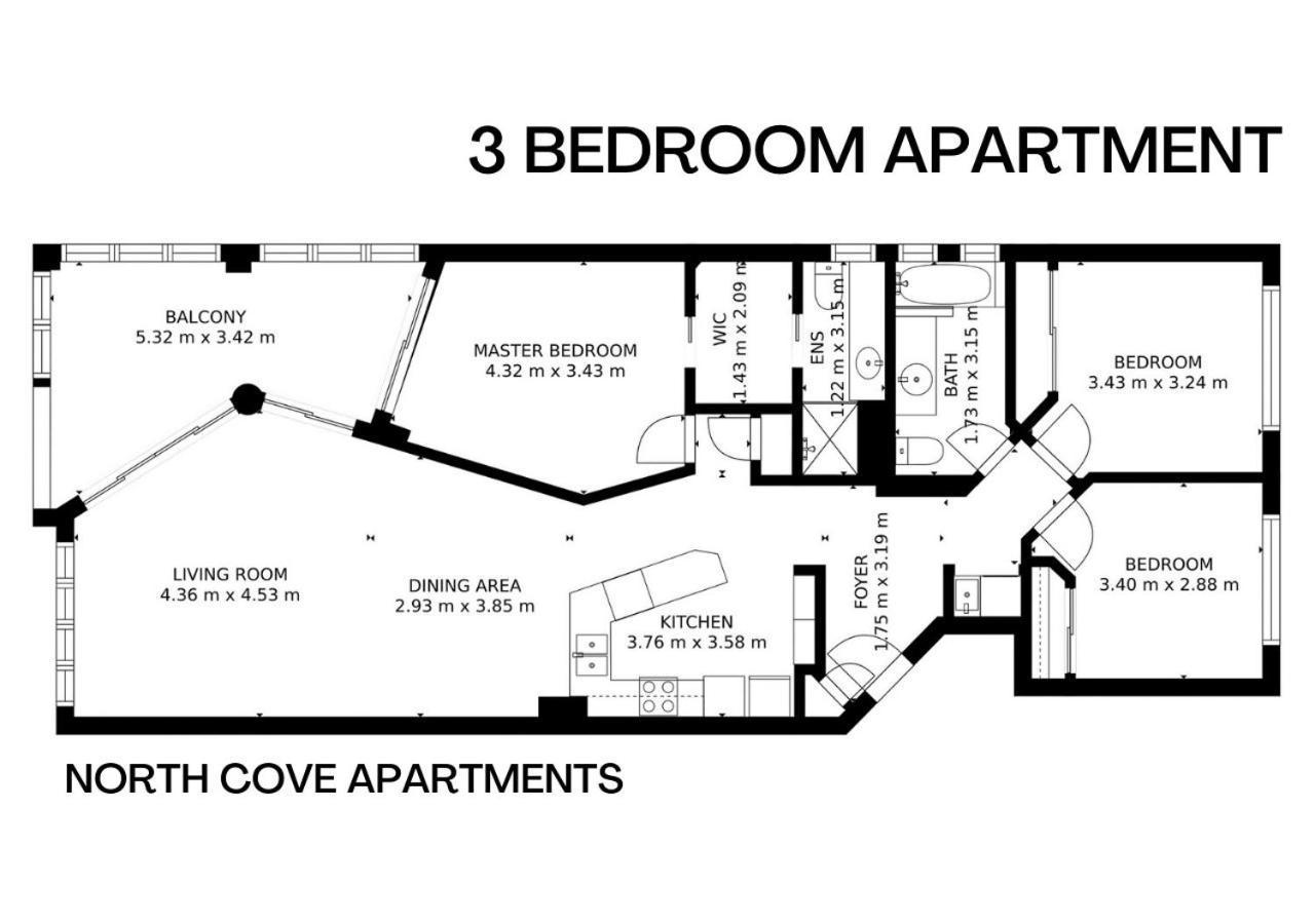 North Cove Waterfront Suites Cairns Bilik gambar